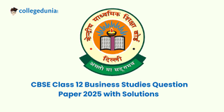 CBSE Class 12 Business Studies Question Paper 2025 (Available)- Download Answer Key and Solution PDF